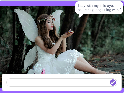 i spy game to teach machine learning to children